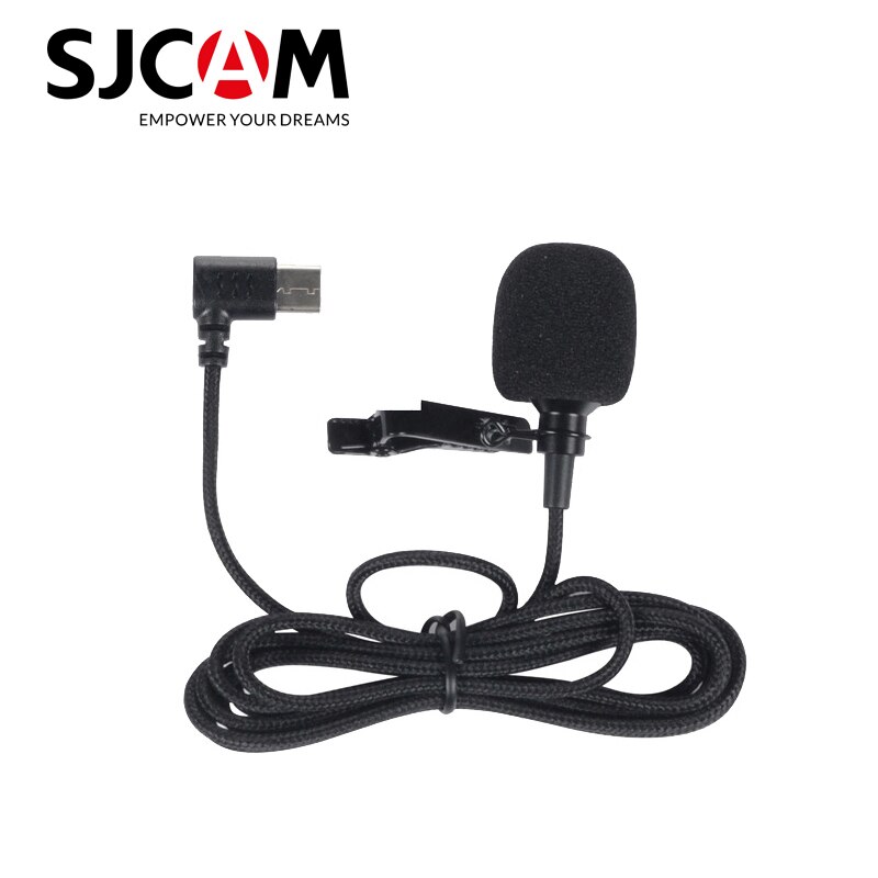 Accesorios de micrófono externo SJCAM C200 para cámara de acción SJCAM C200 / SJ10X / SJ8 Pro / SJ8 Plus / SJ8 Air / A10 / A20