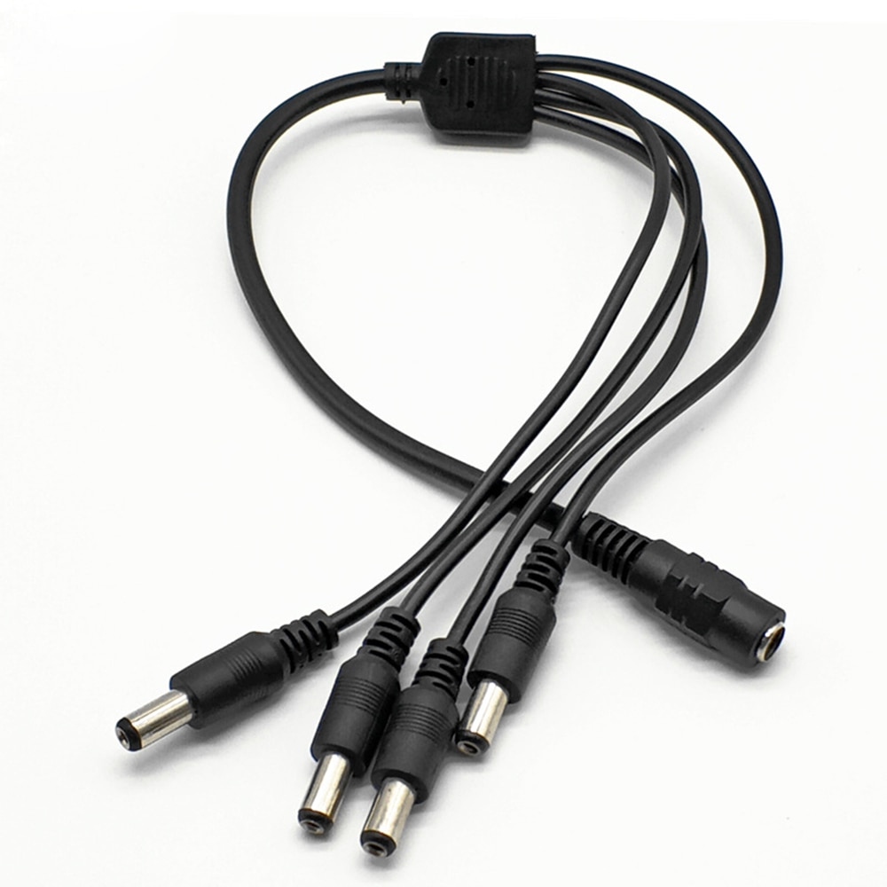 DC Power Splitter Plug Cablefor cctv Camera Accessoires voeding adapter 12V