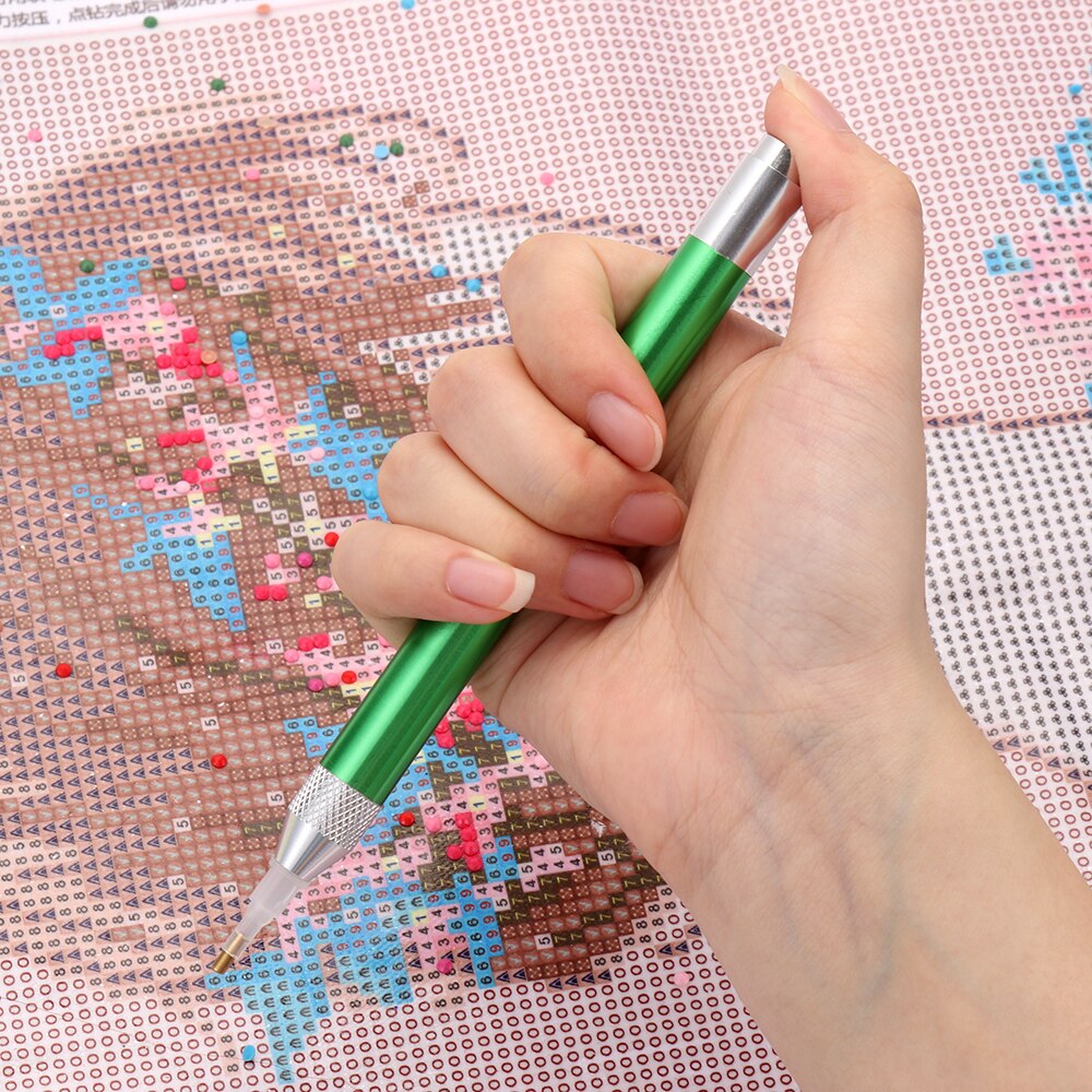 DIY Point Lighting Drill Pen 5D Diamond Painting Tool Cross Stitch Embroidery Sewing Accessories Nail Art Decoration Tool