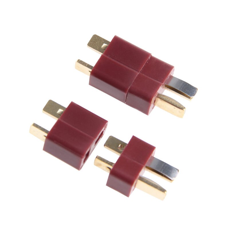 EC2 Male To T Connector Deans Plug Female Wire Adapter For RC Lipo Battery T Con