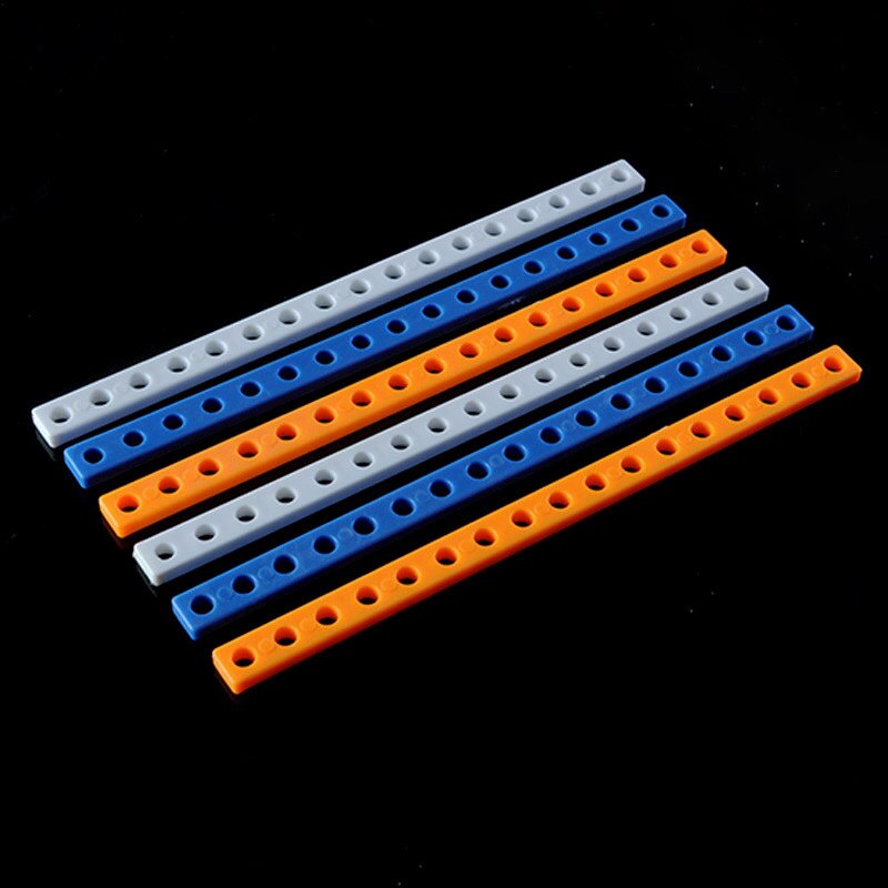 Connecting rod Fixed rod DIY technology production Model material Round hole Plastic strip 1114