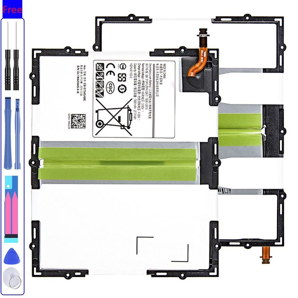 7800mAh EB-BT585Abe Ersatz Batterie Für Samsung Galaxis Tab EINE 10,1 SM T580 SM-T585C T585 T580N + Verfolgung Nummer