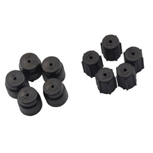 10 Stuks Universele Ac A/C Opladen Poort Service Caps R134a R12 13 Mm &amp; 16 Mm Ac Service tool Auto Repair Tool Black