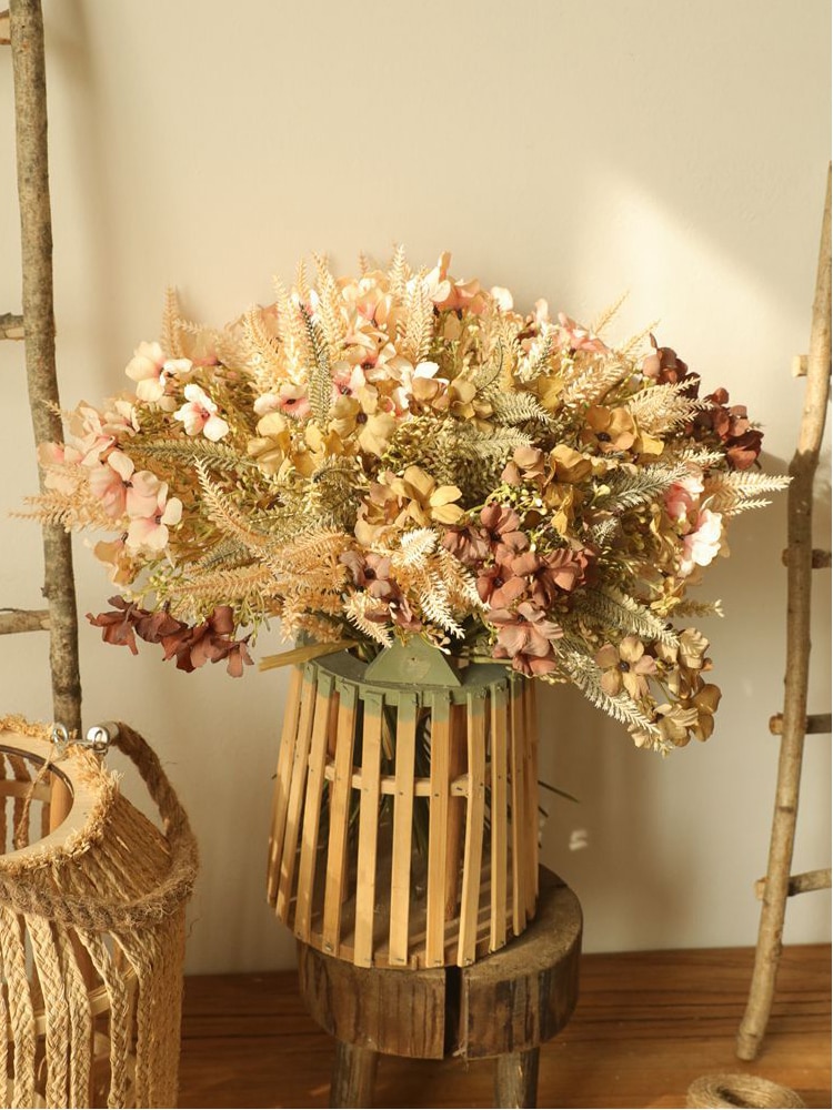 Artificial Bouquet,Represents The Freedom Of Small Wild Flowers Simulation Flower Home Decoration Wedding Holding,Wildflower 017