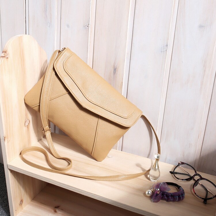 Small Bags for Women Messenger Bags Leather Female Newarrive Sweet Shoulder Bag Vintage Leather Handbags Bolsa Feminina: Khaki