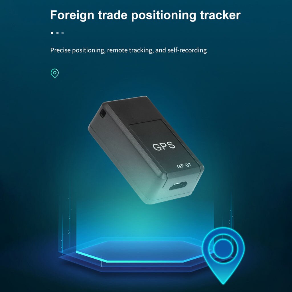 Mini Portable Real-time Locator Gps Mini Tracking Recording Sms Car Locator Long Standby Anti-lost Device #g30: Default Title