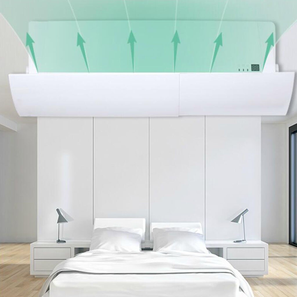 Air Conditioning Universal Wind Deflector Cover Anti Direct Blowing Windshield #3789