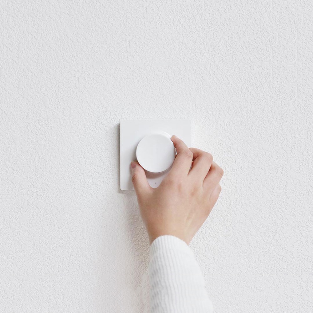 Yeelight Bluetooth Smart Dimmer Switch Standard Edition Wireless BLE4.2 Light Switch for Ceiling Lamp Wall Pasted Remote Control