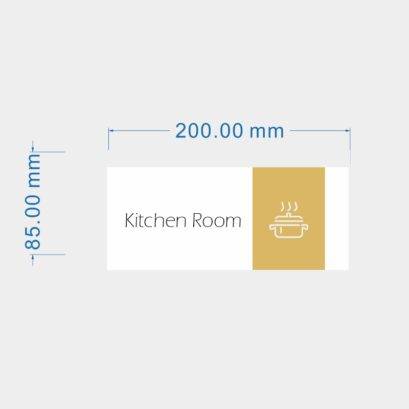 Room Sign Board: Kitchen