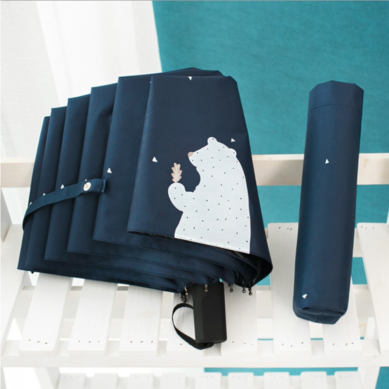 Opvouwbare Mini Pocket UV Beschermen Paraplu Portable Folding Lichtgewicht Zon Regen Reizen Mini Pocket Compact Waterdichte Paraplu