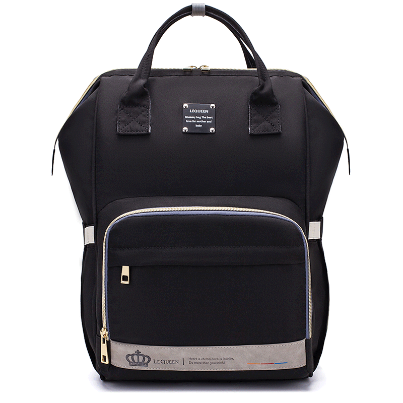 Lequeen — Sac à bandoulière tendance de créateur pour bébé, de maternité, à langer, de , accessoire de styliste, de grande capacité, à dos, sacoche de voyage, pour couches et soins: A