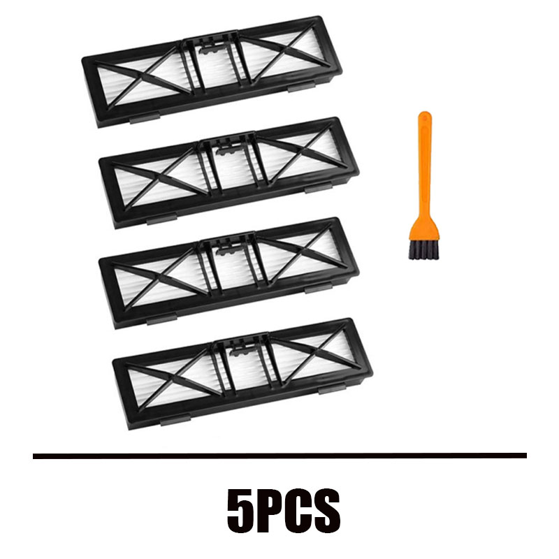 Filtre HEPA pour aspirateur Neato Botvac série D 945-0215, D3 D4, D5, D6,pièces de rechange, remplacement, D7, D70, D75, D80, D85,: 5pcs