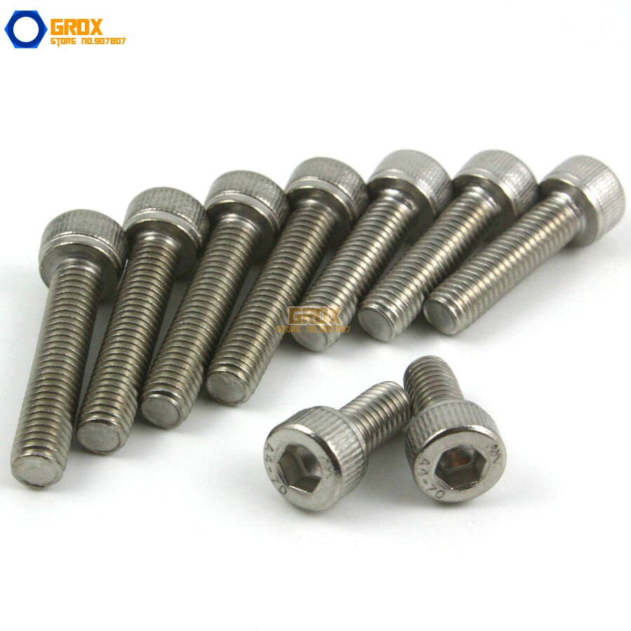 M5 316 Stainless Steel Allen Bolt Socket Cap Screw Marine Grade