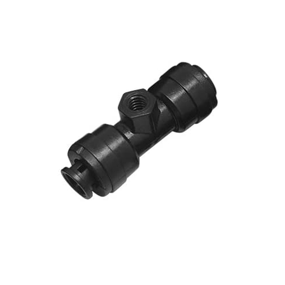 20 Stuks Schroefdraad Messing Verneveling Nozzle 0.1-0.8Mm Orifice Water Mister Onderdelen Fog Nozzle Voor Patio Vernevelaars outdoor Cooling: Black Connector