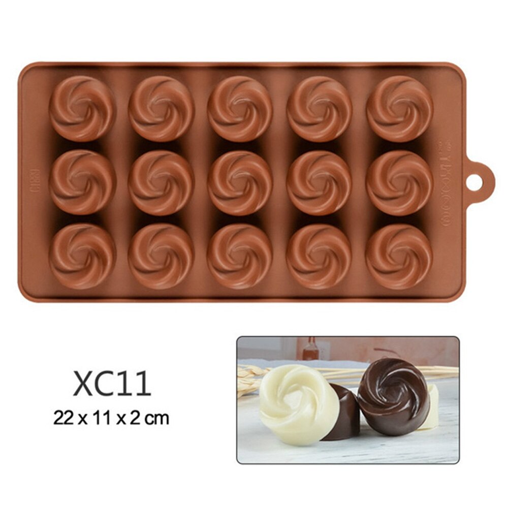 Halloween Chocolade Mould Silicone Fondant Mallen Mooie Chocolade Chocolade Maken Mallen Herbruikbare Non Stick Candy Mallen Tool: violet