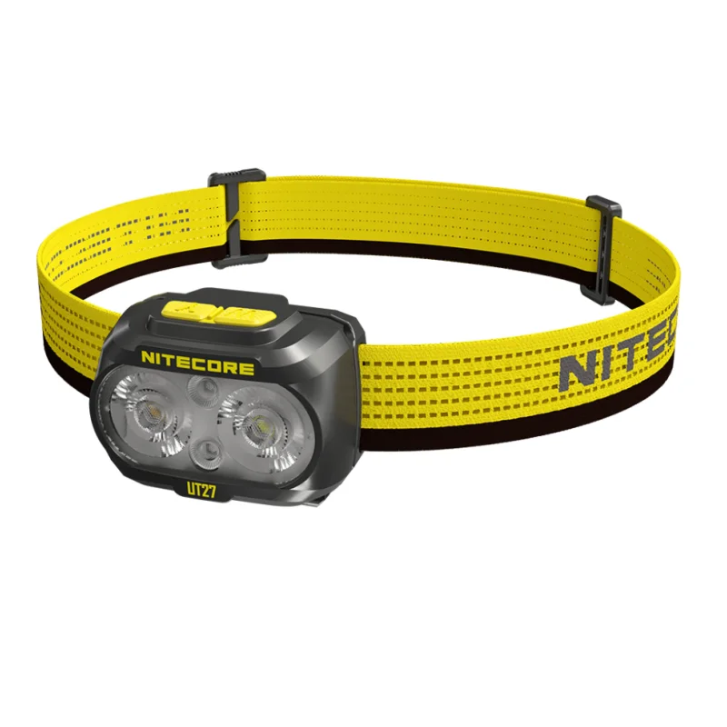 NITECORE UT27 Koplamp 800 Lumen USB Oplaadbare Dual Beam licht Verwijderbare Oplaadbare Batterij Troch Koplamp: Blauw