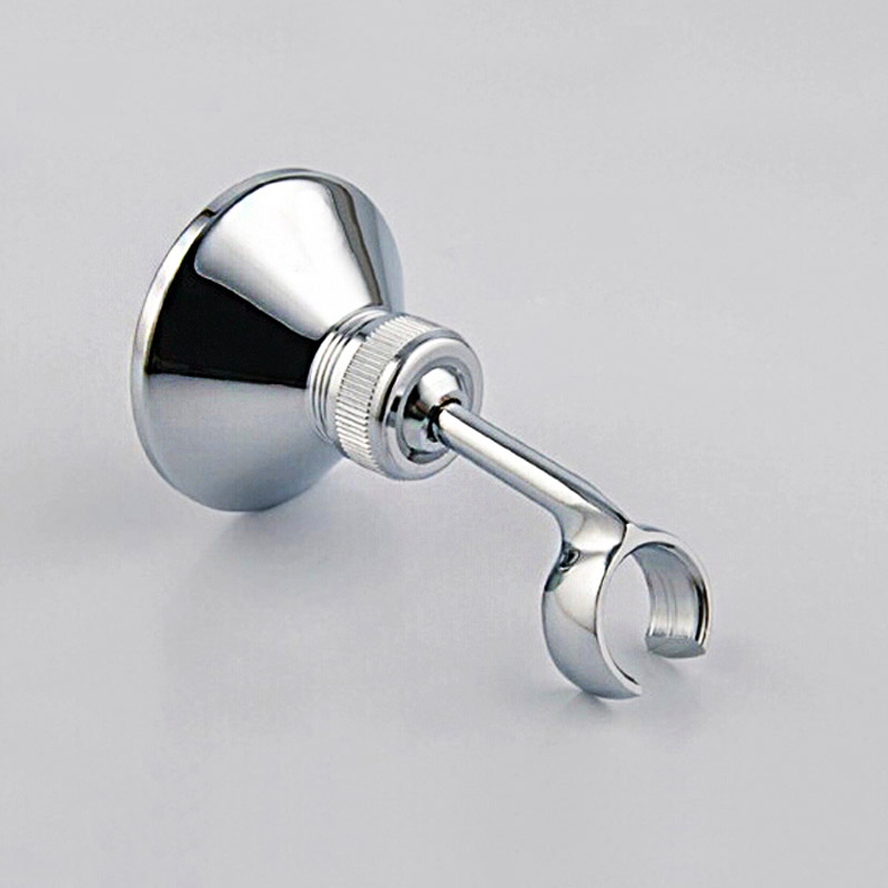 Hand shower Holder Wall Mounted 4-colors Faucet Accessory Handshower Bracket: Light Grey