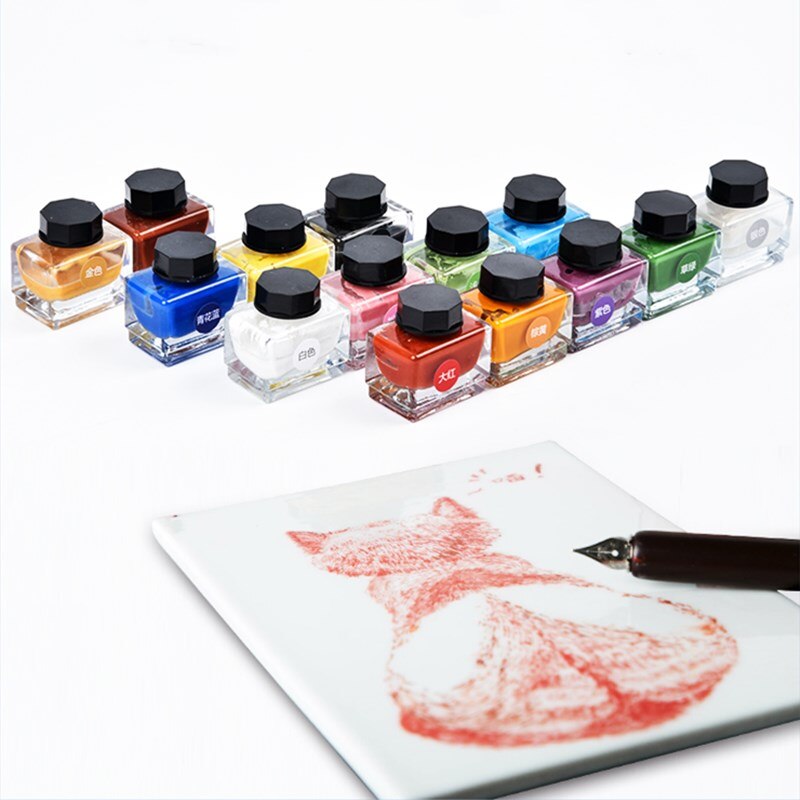 Ceramic Art Pigment Overglaze Color Water-soluble Color Pigment Low Temperature Overglaze Ceramic Painting Tool