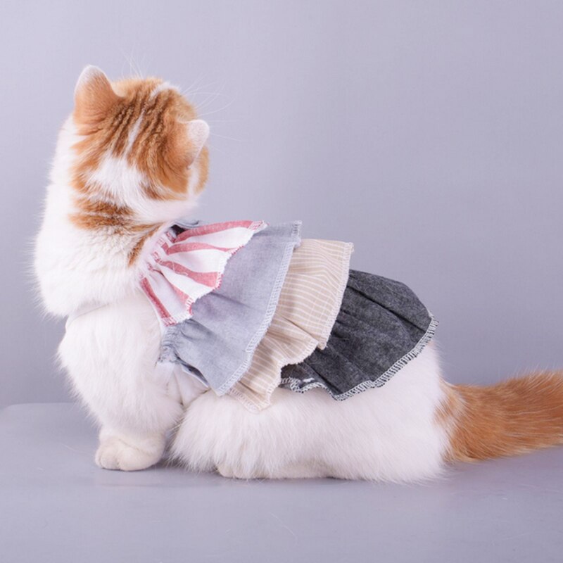 Huisdier Kat Hond Jurk Kleding Prinses Jurk Party Cat Kostuum Hond Vest voor Kleine Honden Katten Trouwjurk Huisdier Kleding outfit 45