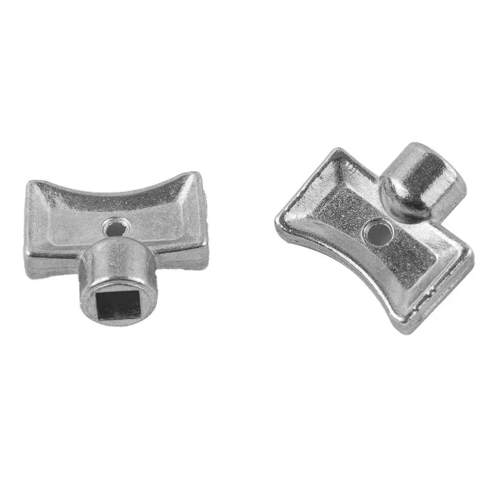 2PCS Kühler Auslass Ventil Schlüssel Zink-legierung Platz 5 × 5mm Kühlung Pneumatische Ventil Schlüssel Air Vent zentrale Heizung Schlüssel