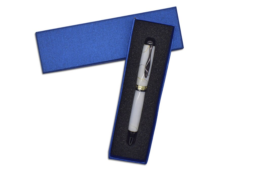 Kleurrijke papier pen box (blauw) RZ-PPB04-BL2
