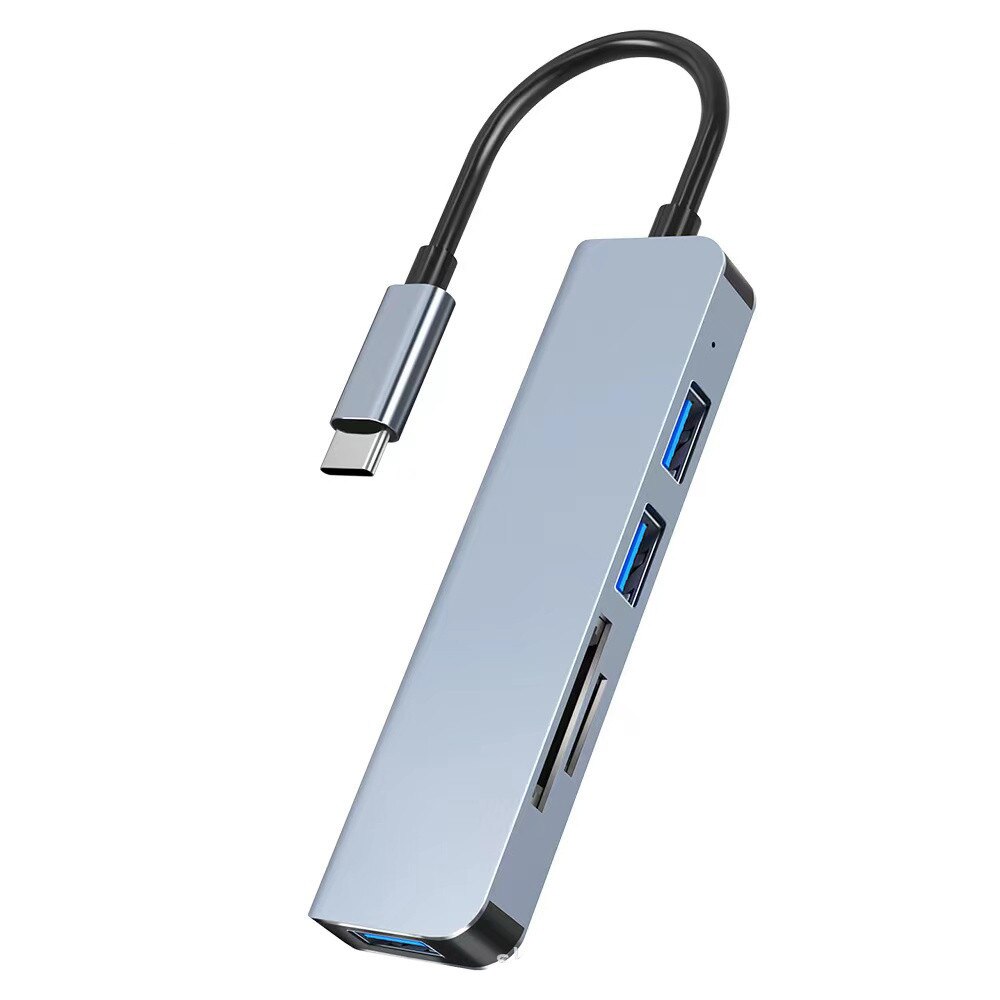 Usb Card Reading Type C Hub Zes-In-een Multifunctionele Mobiele Telefoon Computer Sub-Kabel Docking station Hub