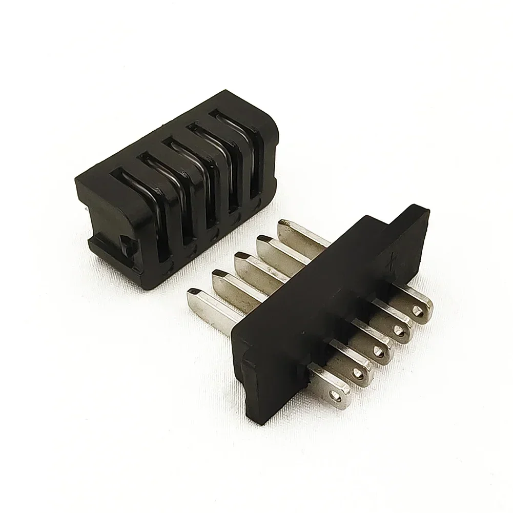 E-bike Batterij Ontlading Connector 4/5Pins ForHailong Batterij Stekker Vervanging Elektrische Fiets Accessoires onderdelen: Licht Groen