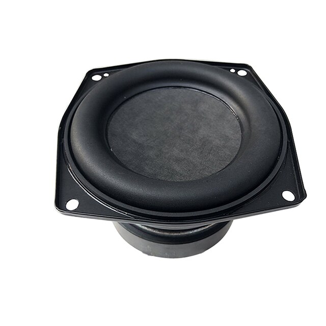 40W 4om Subwoofer4 Cal głośnik niskotonowy średniej klasy głośnik samochodowy sprzęt audio średni bas długi skok głośnik niska częstotliwość kina domowego DIY 1PC: Default Title