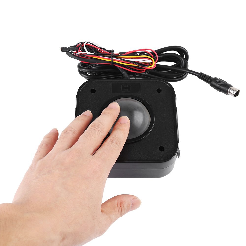 Muizen Verlichte Verlichte Ronde Led Trackball Arcade Game Accessoires Hoge Gevoeligheid Connector Bedrade Muis Professionele Machine