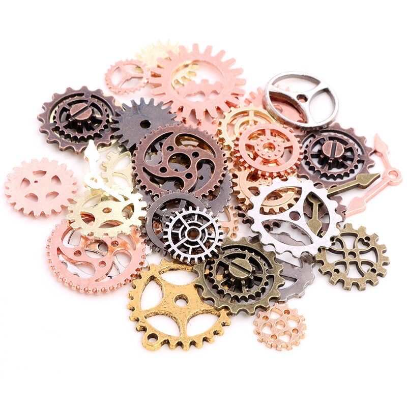 Gearssmall Size 8-25Mm Mix Legering Mechanische Steampunk Cogs & Tandwielen Diy Accessoires