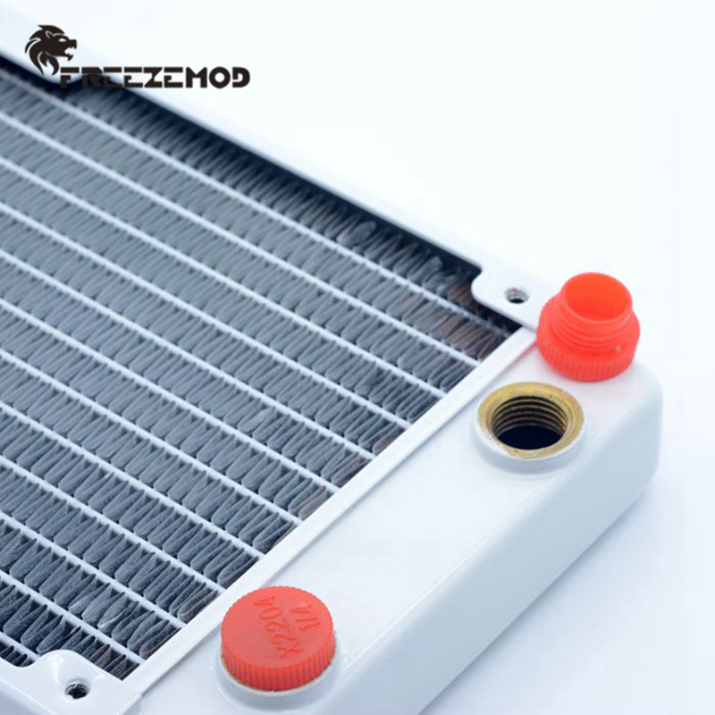 FREEZEMOD 360 Kühler Kupfer Wasser Kühlung 240 Kühlkörper, für wärmeableitung von Computer wasser kühlung System.