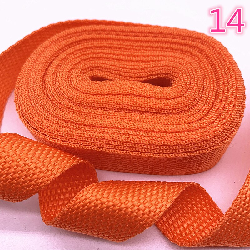DIY 3 Yards Length 1 Inch (25mm) Width Nylon Webbing Strapping many Color: 14