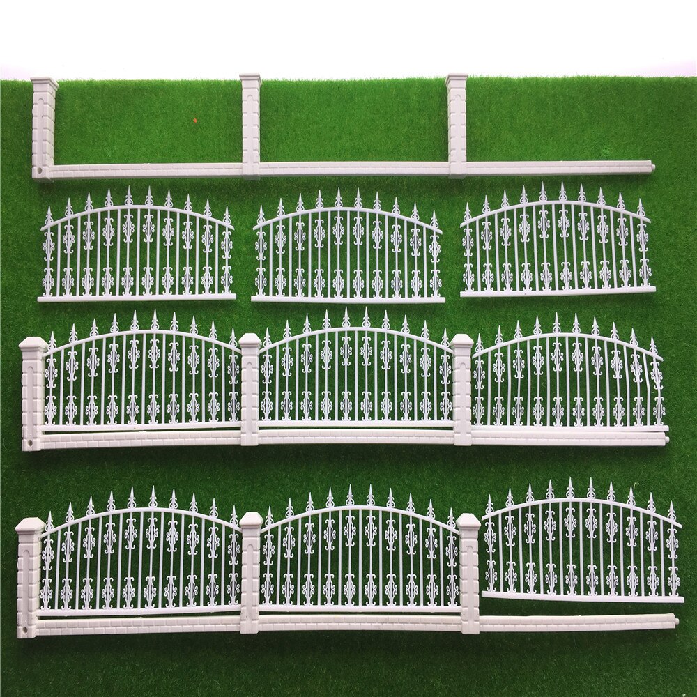 Top 1:100 Model Train Railway Building Fence Wall HO Z Scale 100cm Length