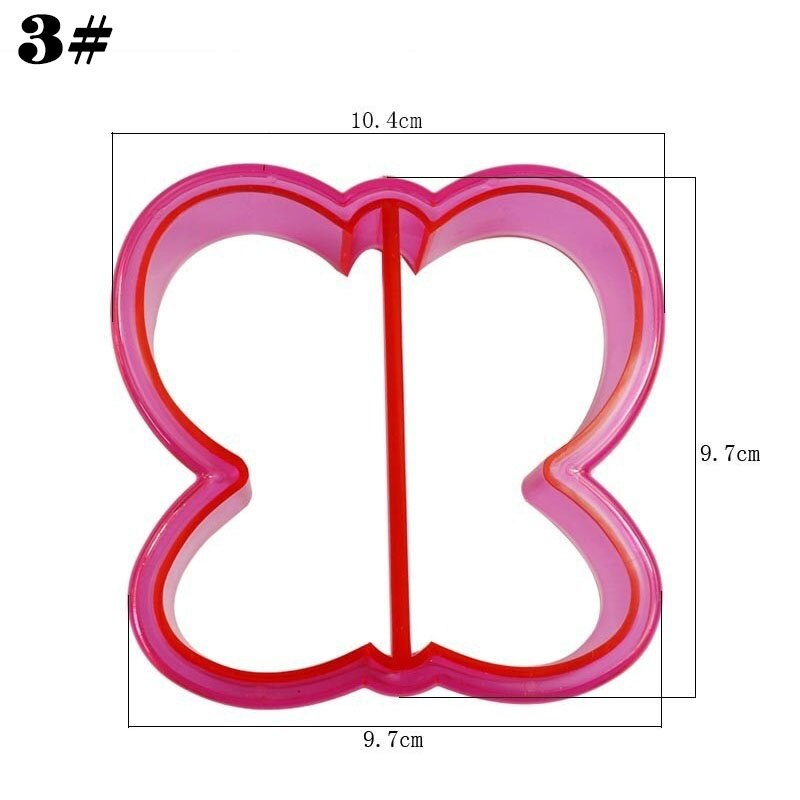 Coupeur de pain Puzzle en forme d'animaux, moule facile à utiliser, outils de cuisson en forme de mignon, moule à pain, pain grillé, pas ennuyeux, pour enfants, petit déjeuner: 3