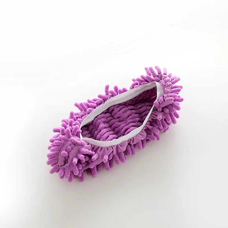 Microfiber Stofdoek Vloerreiniging Badkamer Huishoudelijke Vloerreiniging Mop Cleaner Slippers Luie Overschoen 2 stuks Dweilen Schoenen: Blauw