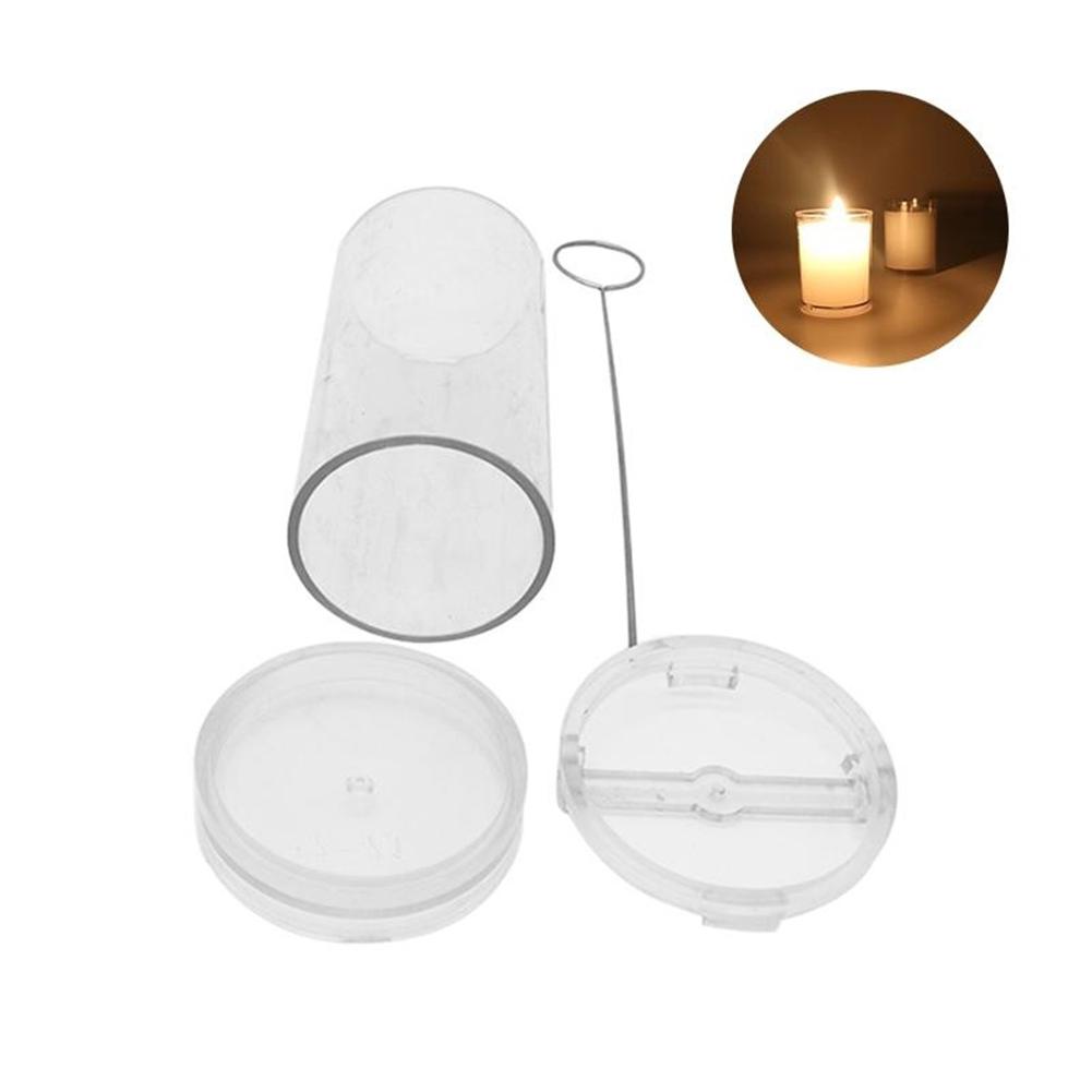 4/6/8/10 Cm Diy Cilinder Pijler Kaars Handgemaakte Craft Maken Mold Mould Tool Set