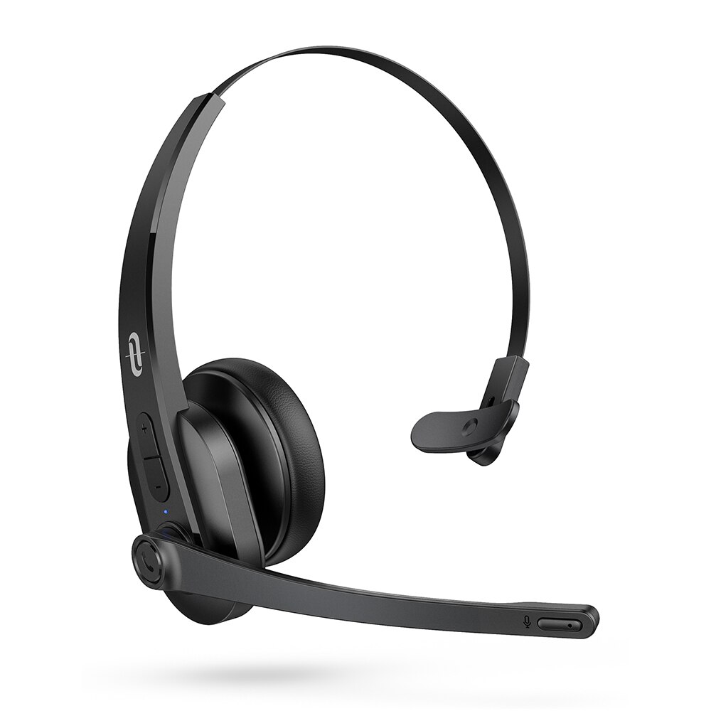 TaoTronics-auriculares inalámbricos SoundLiberty 41 Ver5.0, cascos con micrófono y cancelación de ruido IA, con Dongle USB, para centro de llamadas: Default Title