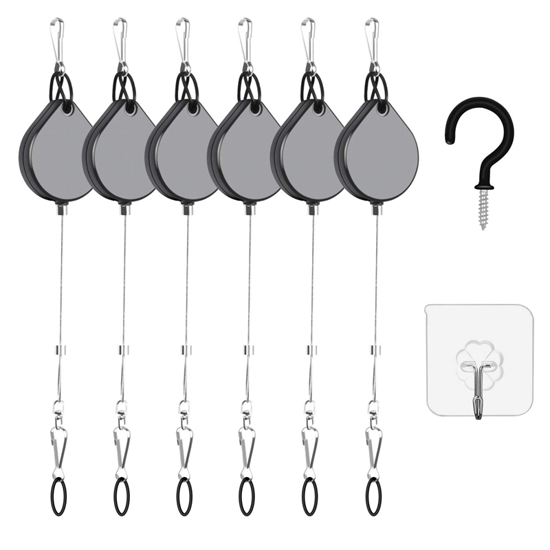 Vr Retractable Cable Management System,Virtual Reality Wire Cord Ceiling Management Accessories For Htc Vive/Htc Vive Pro/Ocul: Default Title