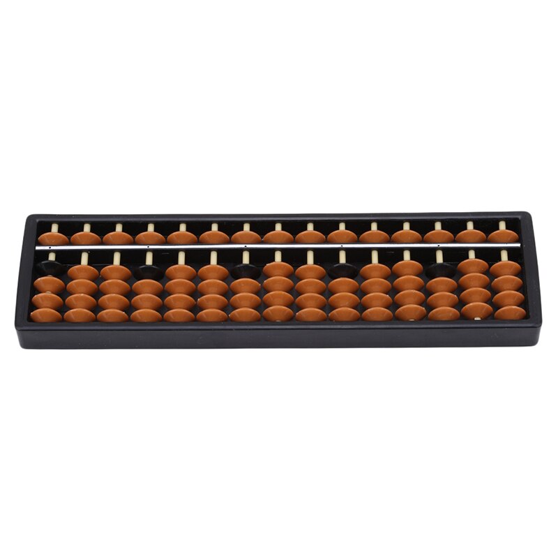 Plastic Abacus 15 Cijfers Rekenkundige Tool Kid 'S Math Leren Aid Caculating Speelgoed