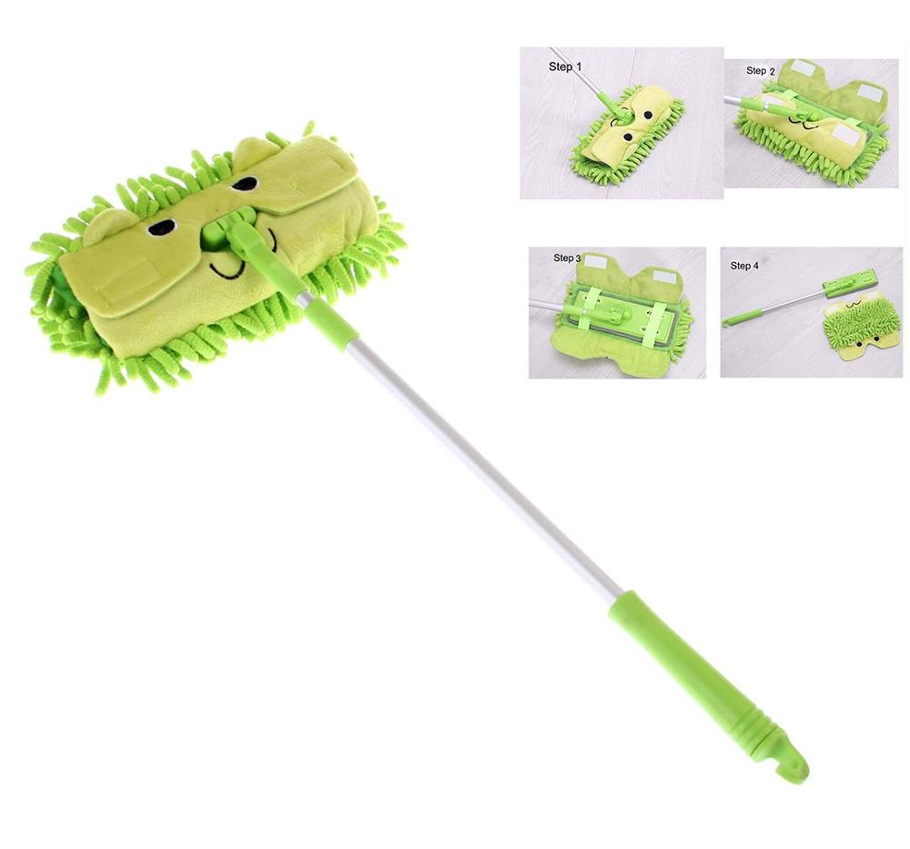 Kid 'S Housekeeping Cleaning Tools Set-5pcs, Inclusief Mop, Bezem, Stof-Pan, Borstel, Handdoek, mama Little Helper!