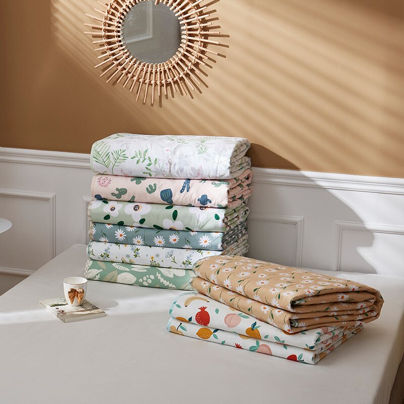 single double summer quilt washed cotton Towel Blankets Soft machine washable air condition quilt Full Queen Sofa Bed Cover