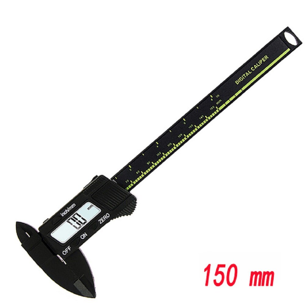 Digital Caliper 6 inch Electronic Vernier Caliper 100mm Calliper Micrometer Digital Ruler Measuring Tool 150mm 0.1mm