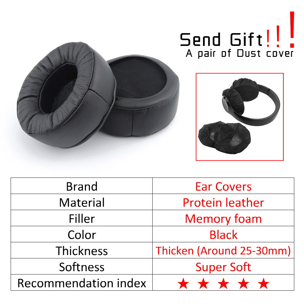 Ear Covers Ear Pads For Audio Technica ATH R70X ATH-R70X Headphone Replacement Earpads: Lvory