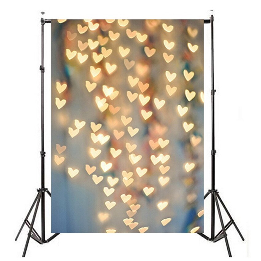 Elsker drømmeagtig glitter haloer fotografering baggrund studio rekvisitter baggrund 3 x 5ft til fotografering, fester  #0115: 3