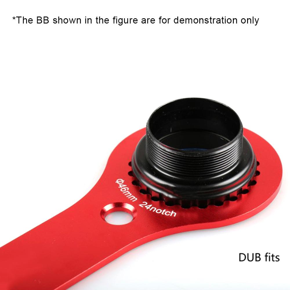 Bike Wrench Bottom Bracket Tool multi-function BB wrench 44/46mm Installation Tool Remover Aluminum alloy Bicycle Repair tools