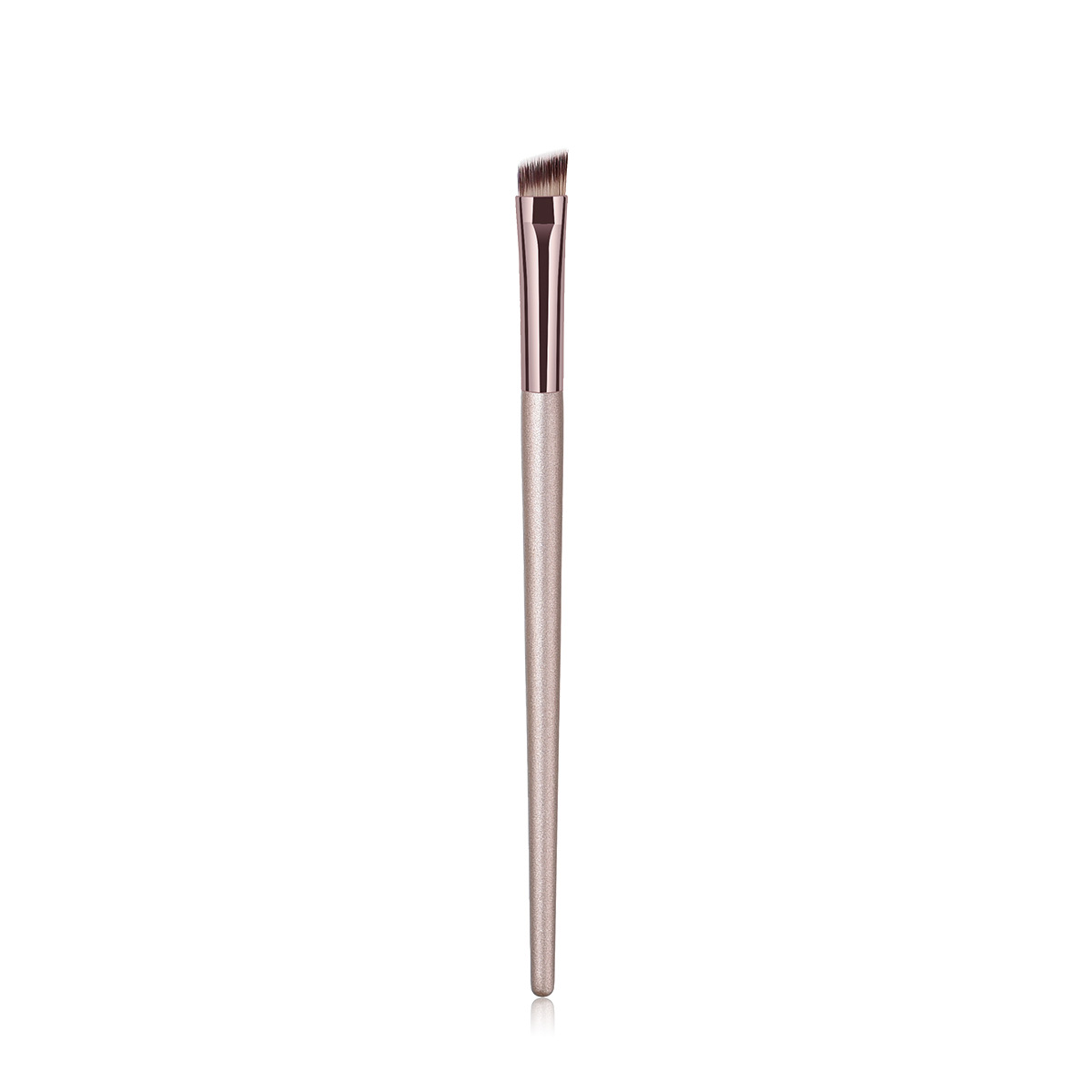 1pc champagne makeup børster træ foundation kosmetisk øjenbryn øjenskygge børste makeup børste sæt værktøjer: A4