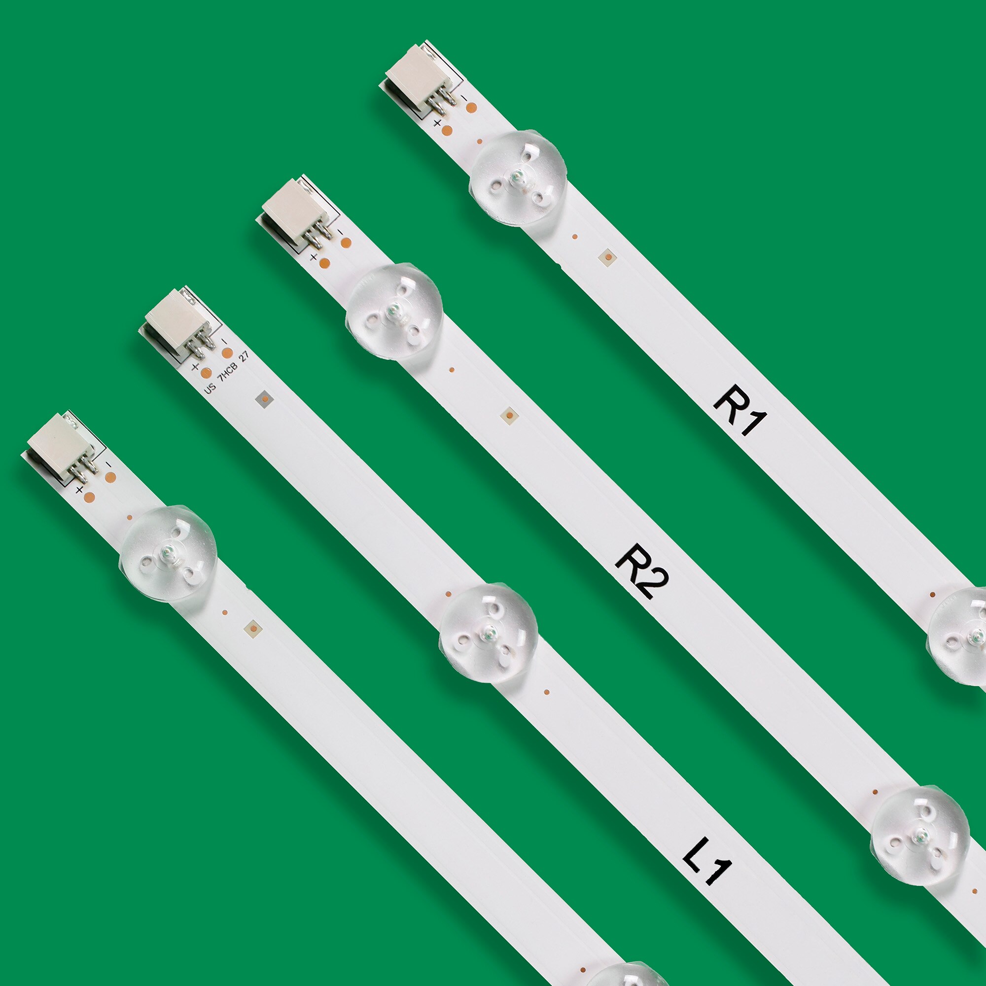 12 stk 94cm led bakgrunnsbelysningslist 9 lysdioder for  lg 47 " lcd  tv 47 ln 519c rad 2.1 6916l-1174a 6916l-1175a 6916l-1176a 6916l-1177a r1 r 2 l1 l 2