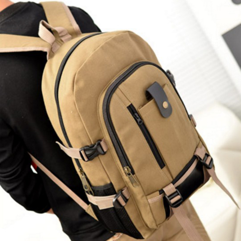 Männer Reise Vintage Männer Nylon Laptop Rucksack Schule Tasche Teenager Rucksack Klassische Große Kapazität Casual Rucksack