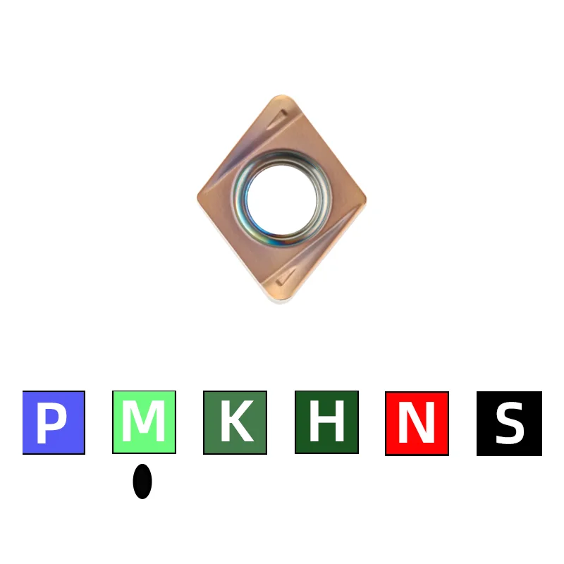 10 pièces 4NKT 060308 4NKT 040208 Plaques en carbure à insérer avant rapide, ébauche Cnc 4NKT 060308 040208 Outils de fraisage d'épaule carrée: Ivoire