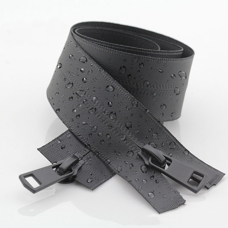 5 #60/70/75/80/90/100/120/150 cm nylon wodoodporny zamek błyskawiczny otwarty-koniec robić odzieży akcesoria robić szycia zamki błyskawiczne odzież kurtka